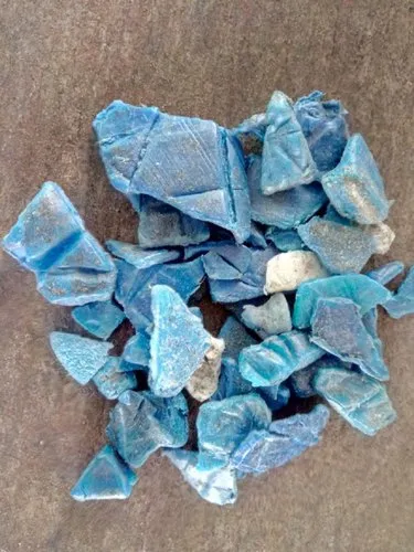 Blue Polypropylene Chips